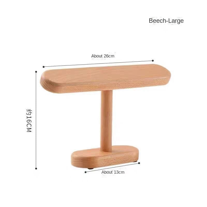 High-end Wooden Walnut Jewelry Display Rack for Watches, Bracelets, Necklaces and Accessories Storage
