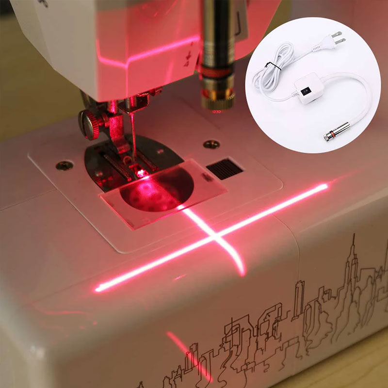 Polyester-Body Alignment Guide Light | Hands-Free Magnetic USB Lamp for Straight/Cross Line Projection