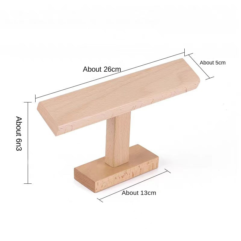 High-end Wooden Walnut Jewelry Display Rack for Watches, Bracelets, Necklaces and Accessories Storage